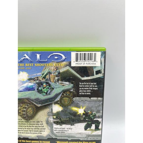 Halo: Combat Evolved (Microsoft Xbox, 2001) - Picture 5 of 11